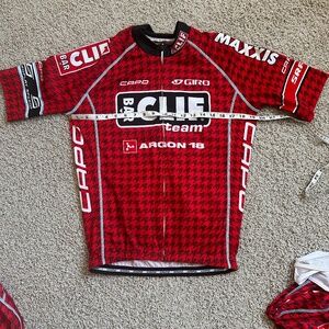 mens cliff bar biking jersey